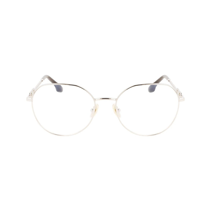 Victoria Beckham Gray Metal Glasses (Frames) Victoria Beckham