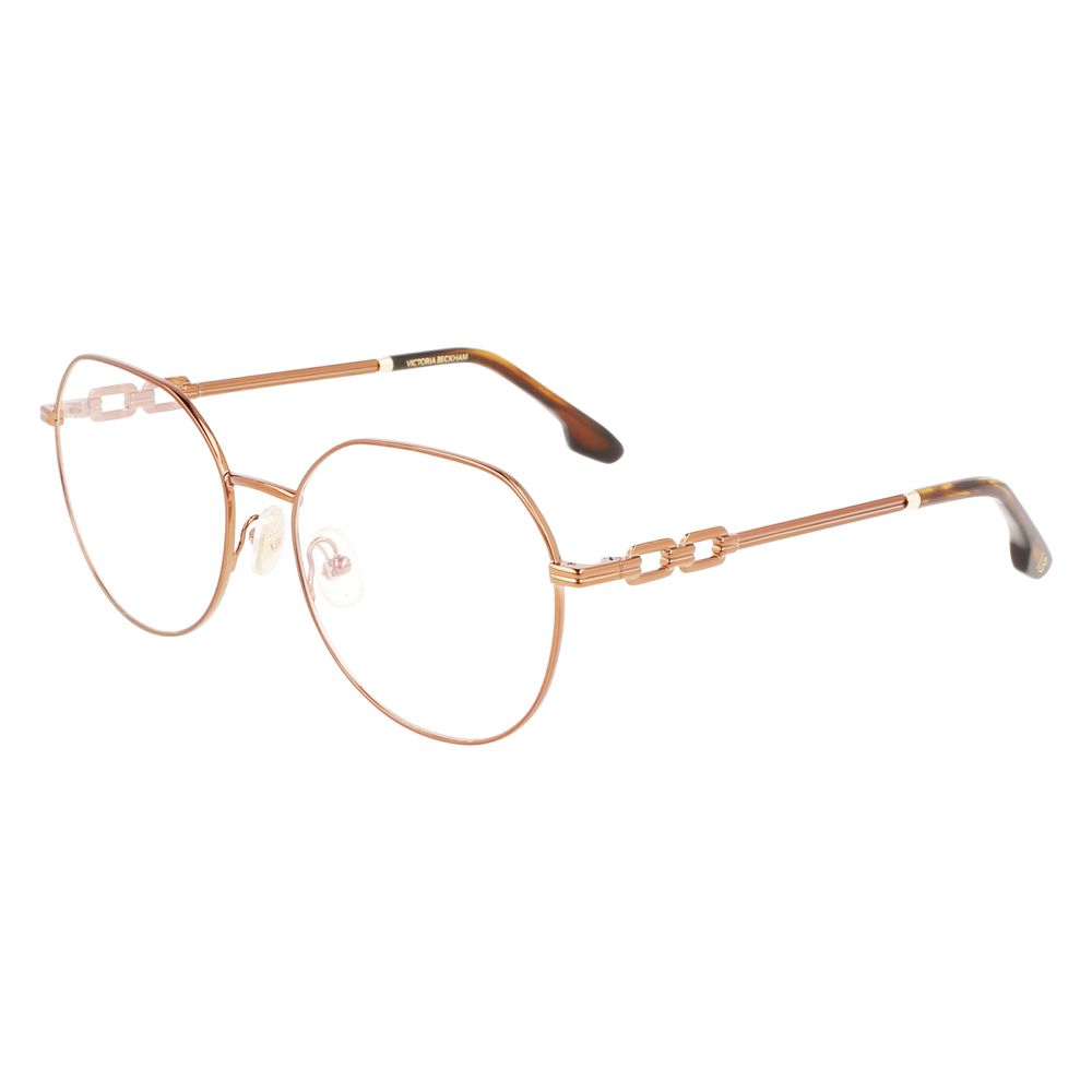 Victoria Beckham Brown Metal Glasses (Frames) Victoria Beckham