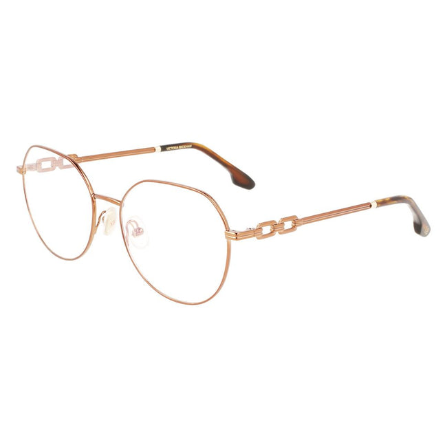 Victoria Beckham Brown Metal Glasses (Frames) Victoria Beckham