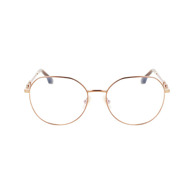 Victoria Beckham Brown Metal Glasses (Frames) Victoria Beckham