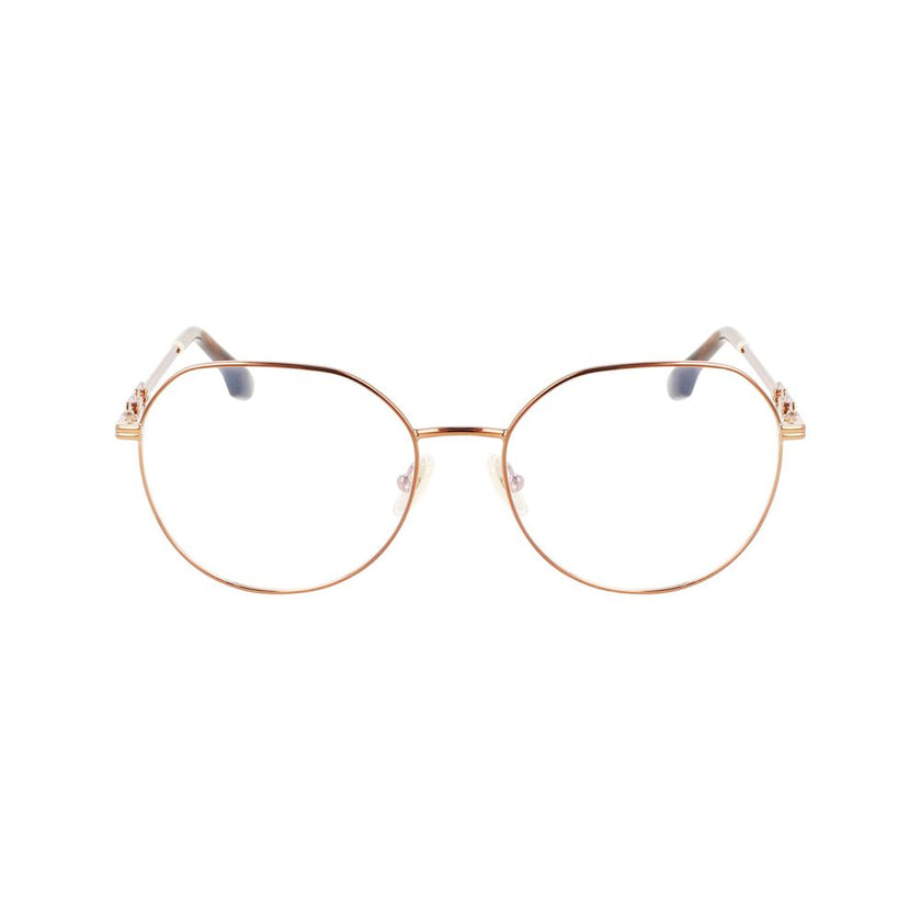 Victoria Beckham Brown Metal Glasses (Frames) Victoria Beckham