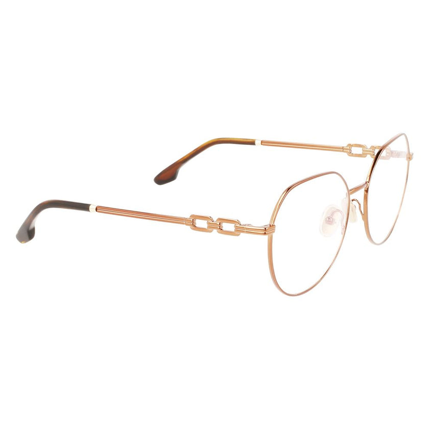 Victoria Beckham Brown Metal Glasses (Frames) Victoria Beckham