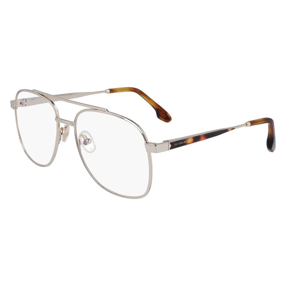 Victoria Beckham Gold Metal Glasses (Frames) Victoria Beckham