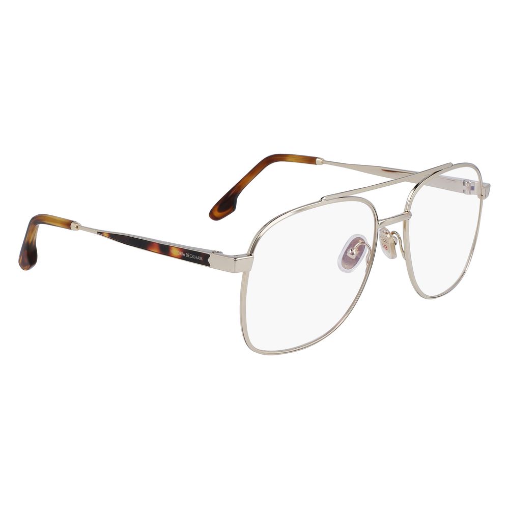 Victoria Beckham Gold Metal Glasses (Frames) Victoria Beckham