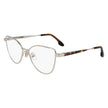 Victoria Beckham Gold Metal Glasses (Frames) Victoria Beckham