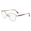 Victoria Beckham Gold Metal Glasses (Frames) Victoria Beckham