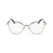 Victoria Beckham Gold Metal Glasses (Frames) Victoria Beckham