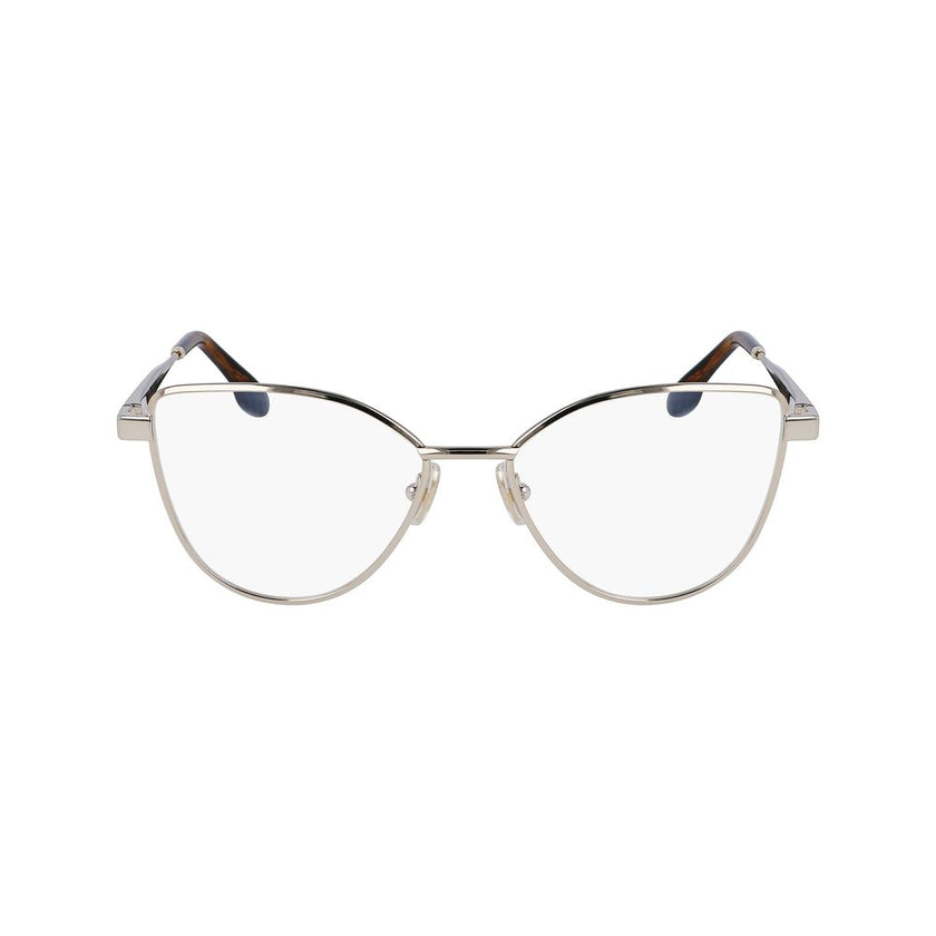 Victoria Beckham Gold Metal Glasses (Frames) Victoria Beckham