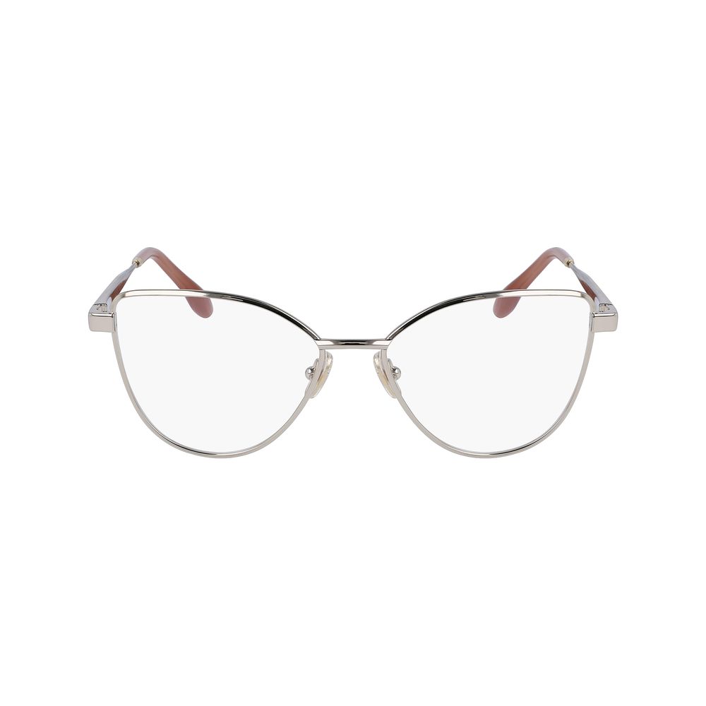 Victoria Beckham Gold Metal Glasses (Frames) Victoria Beckham