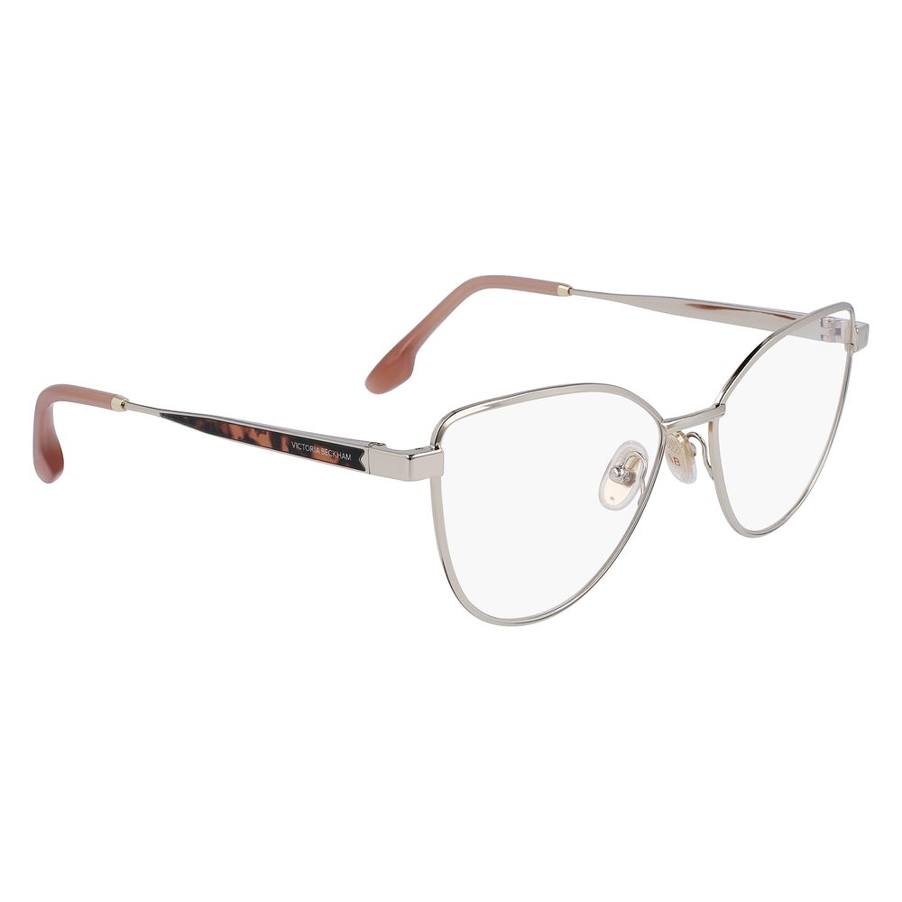 Victoria Beckham Gold Metal Glasses (Frames) Victoria Beckham