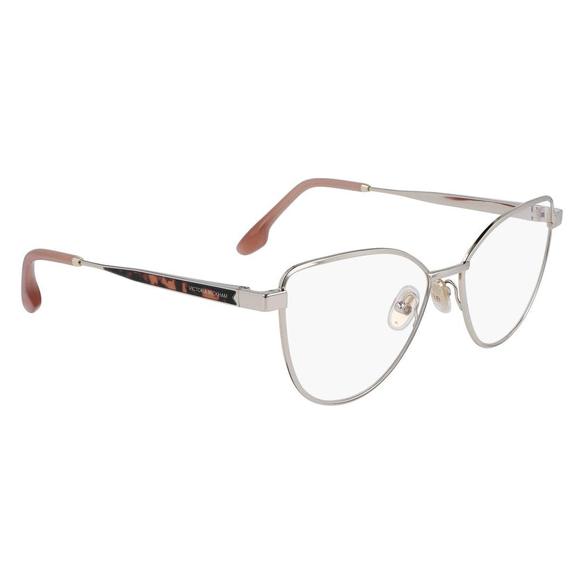 Victoria Beckham Gold Metal Glasses (Frames) Victoria Beckham