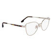 Victoria Beckham Gold Metal Glasses (Frames) Victoria Beckham