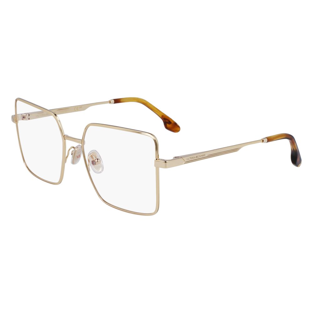 Victoria Beckham Gold Metal Glasses (Frames) Victoria Beckham