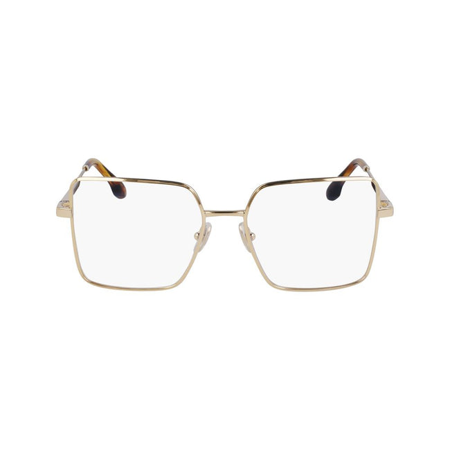 Victoria Beckham Gold Metal Glasses (Frames) Victoria Beckham