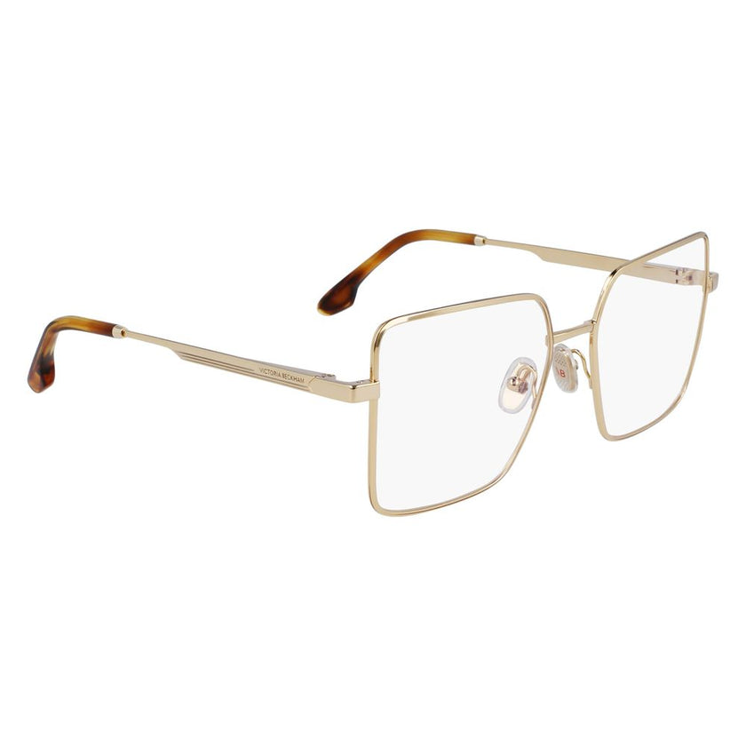 Victoria Beckham Gold Metal Glasses (Frames) Victoria Beckham