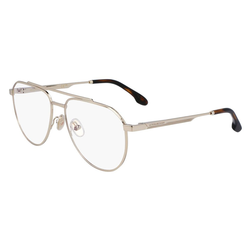 Victoria Beckham Gold Metal Glasses (Frames) Victoria Beckham