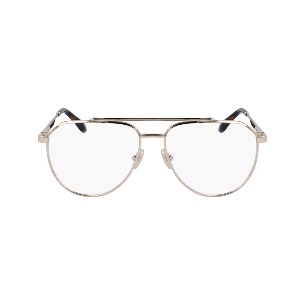 Victoria Beckham Gold Metal Glasses (Frames) Victoria Beckham