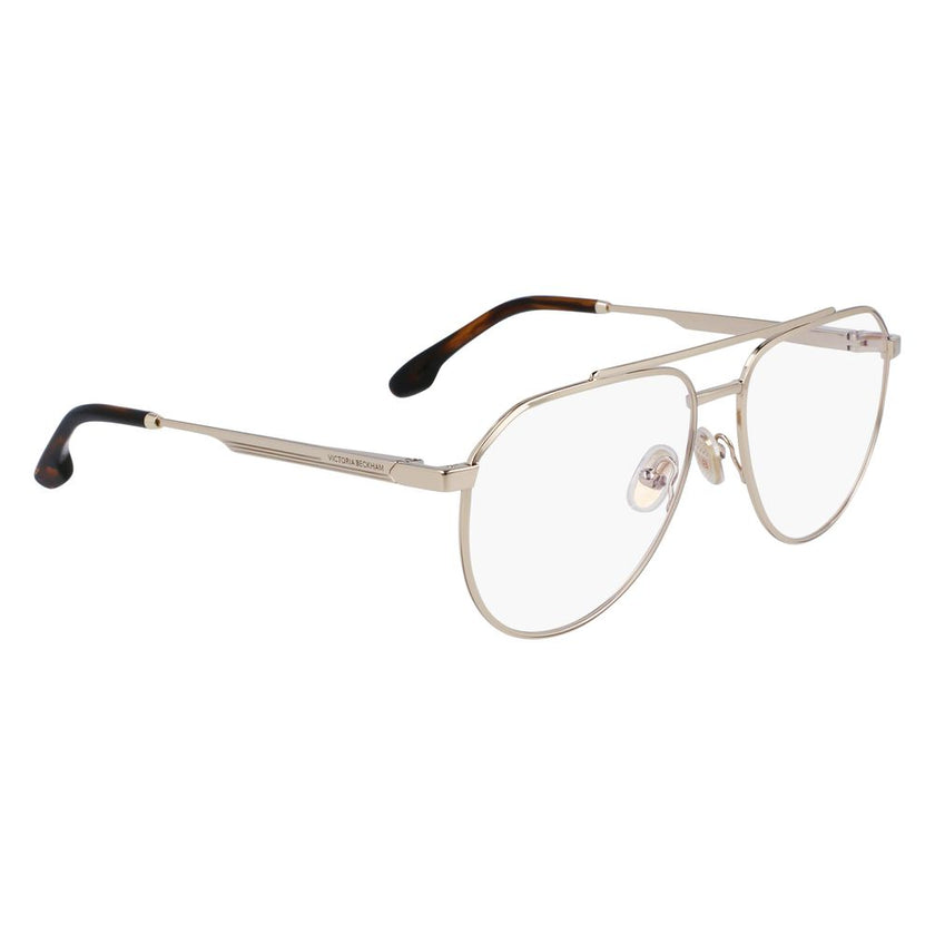 Victoria Beckham Gold Metal Glasses (Frames) Victoria Beckham