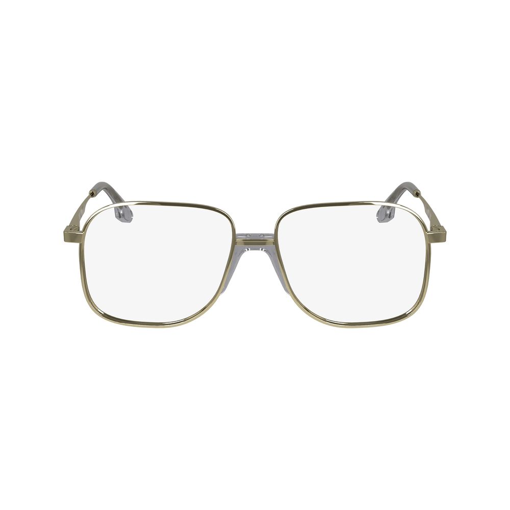 Victoria Beckham Gold Metal Glasses (Frames) Victoria Beckham