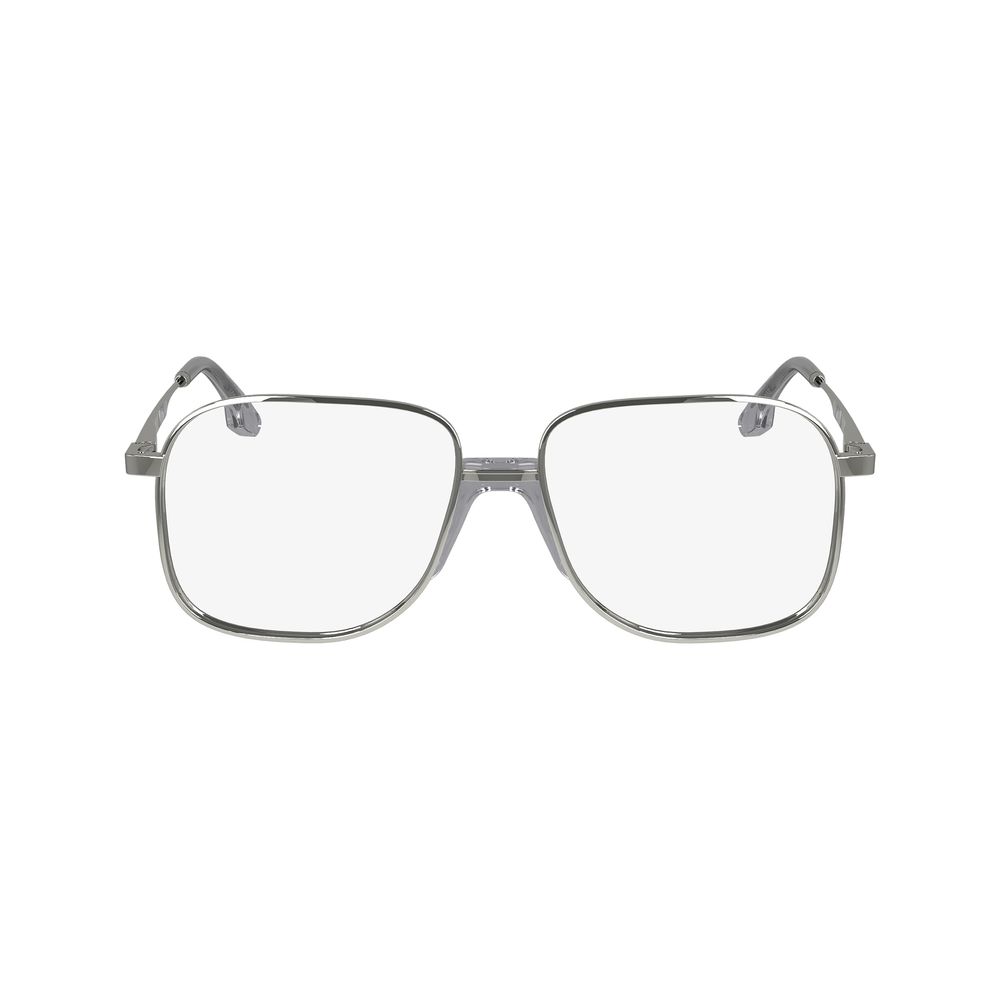 Victoria Beckham Gray Metal Glasses (Frames) Victoria Beckham