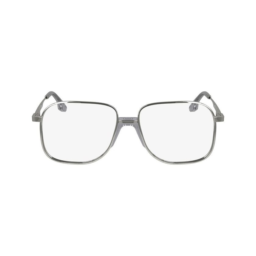 Victoria Beckham Gray Metal Glasses (Frames) Victoria Beckham