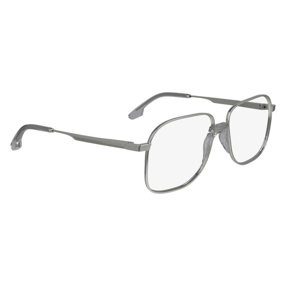 Victoria Beckham Gray Metal Glasses (Frames) Victoria Beckham