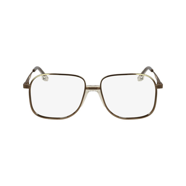 Victoria Beckham Gold Metal Glasses (Frames) Victoria Beckham