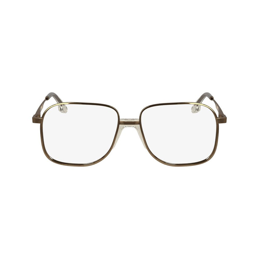 Victoria Beckham Gold Metal Glasses (Frames) Victoria Beckham