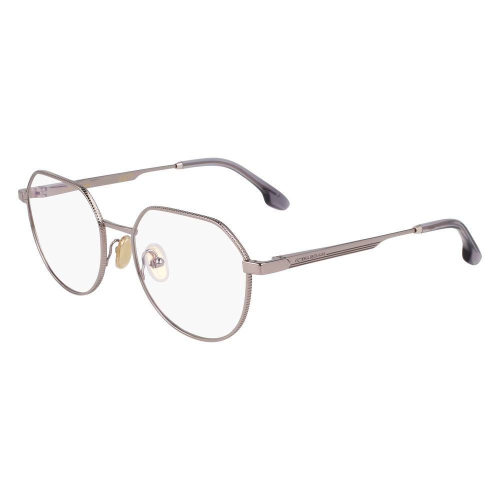 Victoria Beckham Gray Metal Glasses (Frames) Victoria Beckham