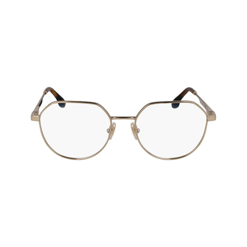 Victoria Beckham Gold Metal Glasses (Frames) Victoria Beckham