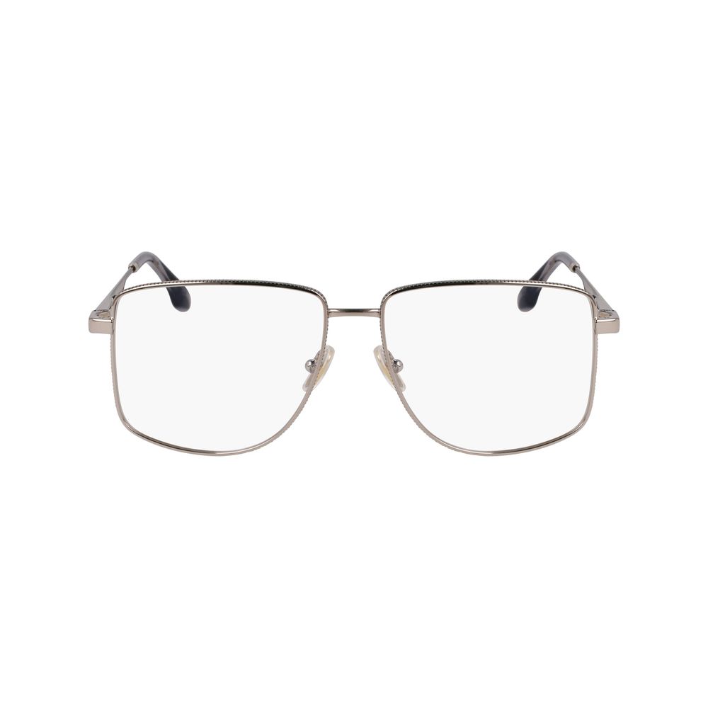 Victoria Beckham Gray Metal Glasses (Frames) Victoria Beckham