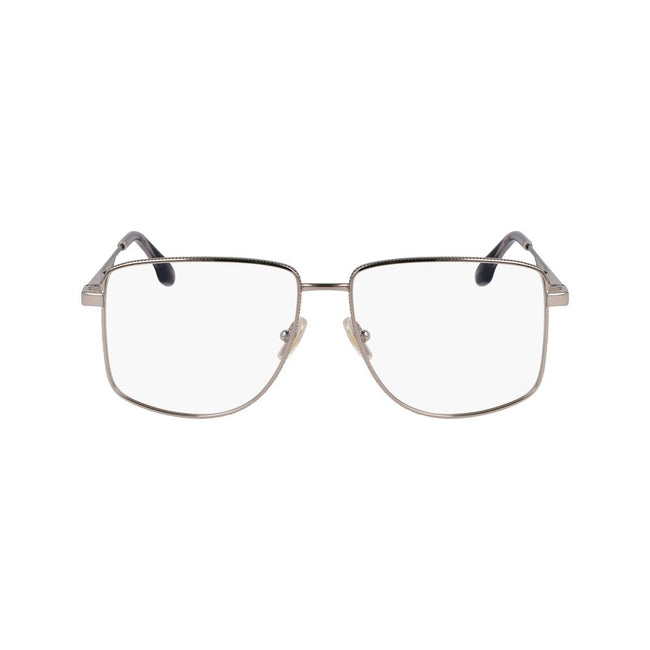 Victoria Beckham Gray Metal Glasses (Frames) Victoria Beckham