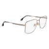Victoria Beckham Gray Metal Glasses (Frames) Victoria Beckham