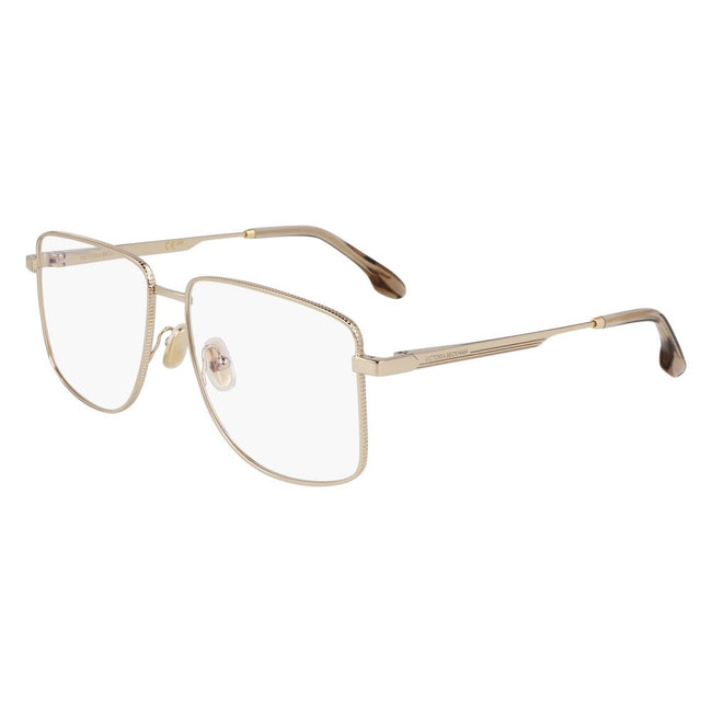 Victoria Beckham Gold Metal Glasses (Frames) Victoria Beckham