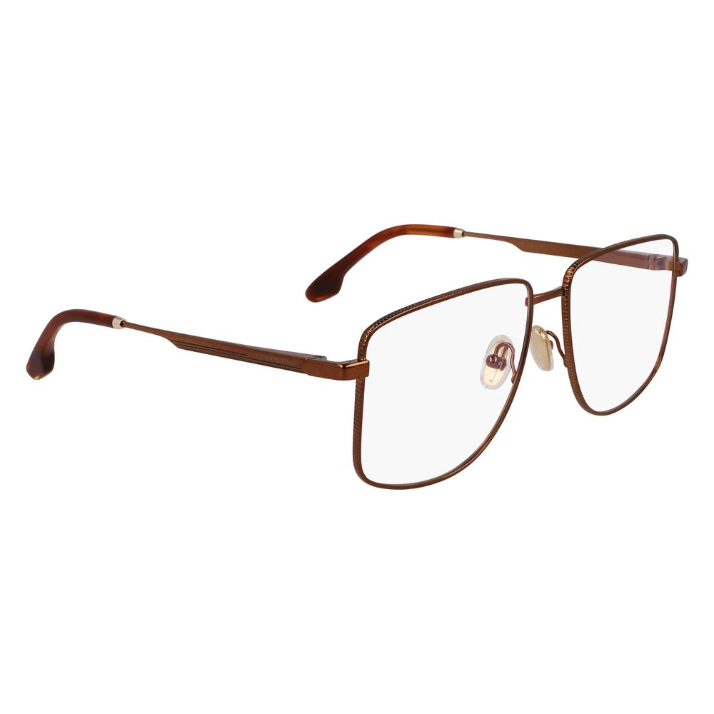 Victoria Beckham Gold Metal Glasses (Frames) Victoria Beckham