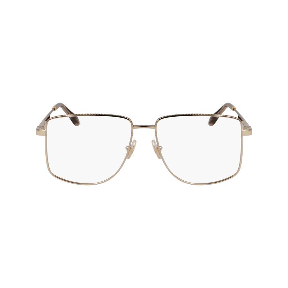 Victoria Beckham Gold Metal Glasses (Frames) Victoria Beckham