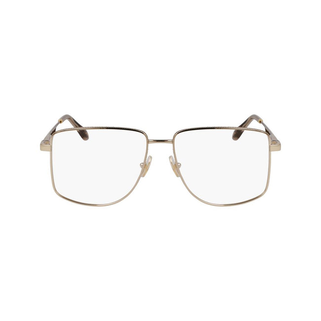 Victoria Beckham Gold Metal Glasses (Frames) Victoria Beckham