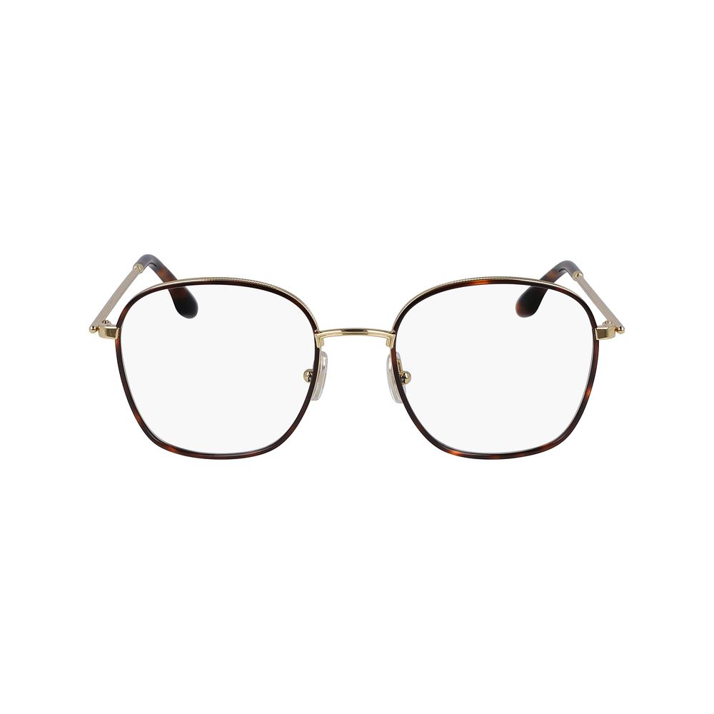 Victoria Beckham Brown Metal Glasses (Frames) Victoria Beckham