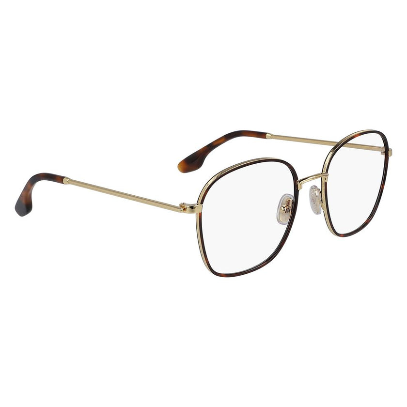 Victoria Beckham Brown Metal Glasses (Frames) Victoria Beckham