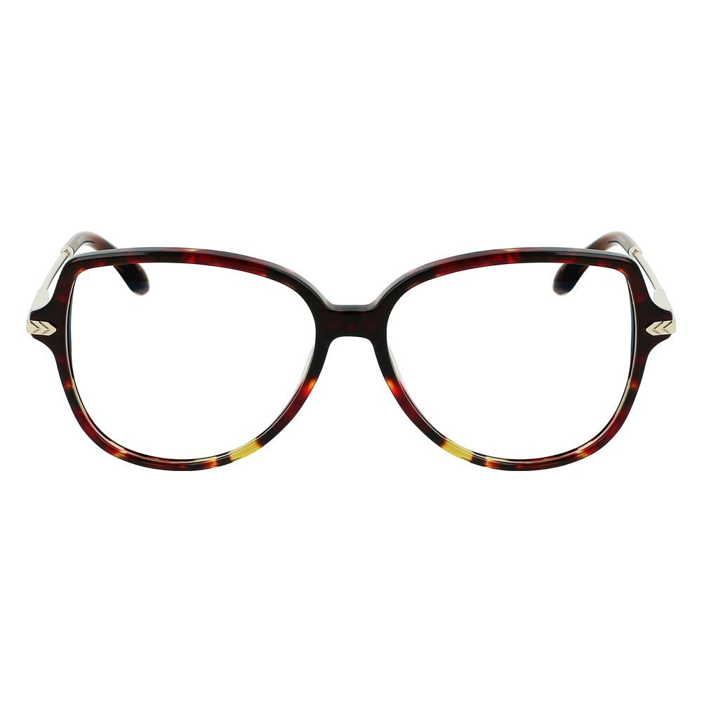 Victoria Beckham Brown Acetate Glasses (Frames) Victoria Beckham