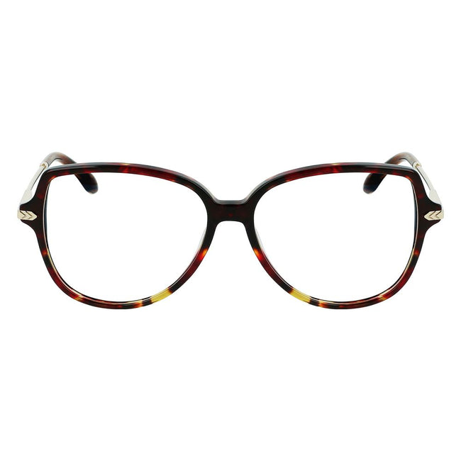 Victoria Beckham Brown Acetate Glasses (Frames) Victoria Beckham