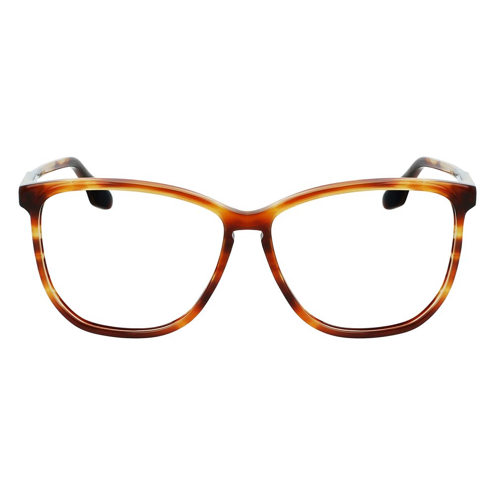 Victoria Beckham Brown Acetate Glasses (Frames) Victoria Beckham