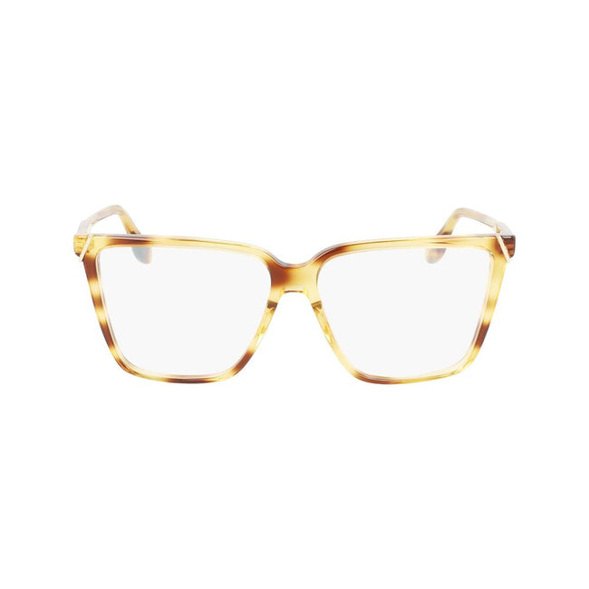 Victoria Beckham Brown Acetate Glasses (Frames) Victoria Beckham