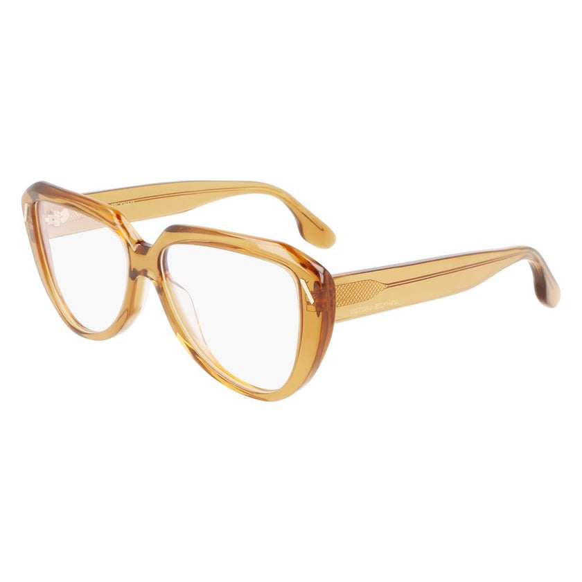Victoria Beckham Brown Acetate Glasses (Frames) Victoria Beckham