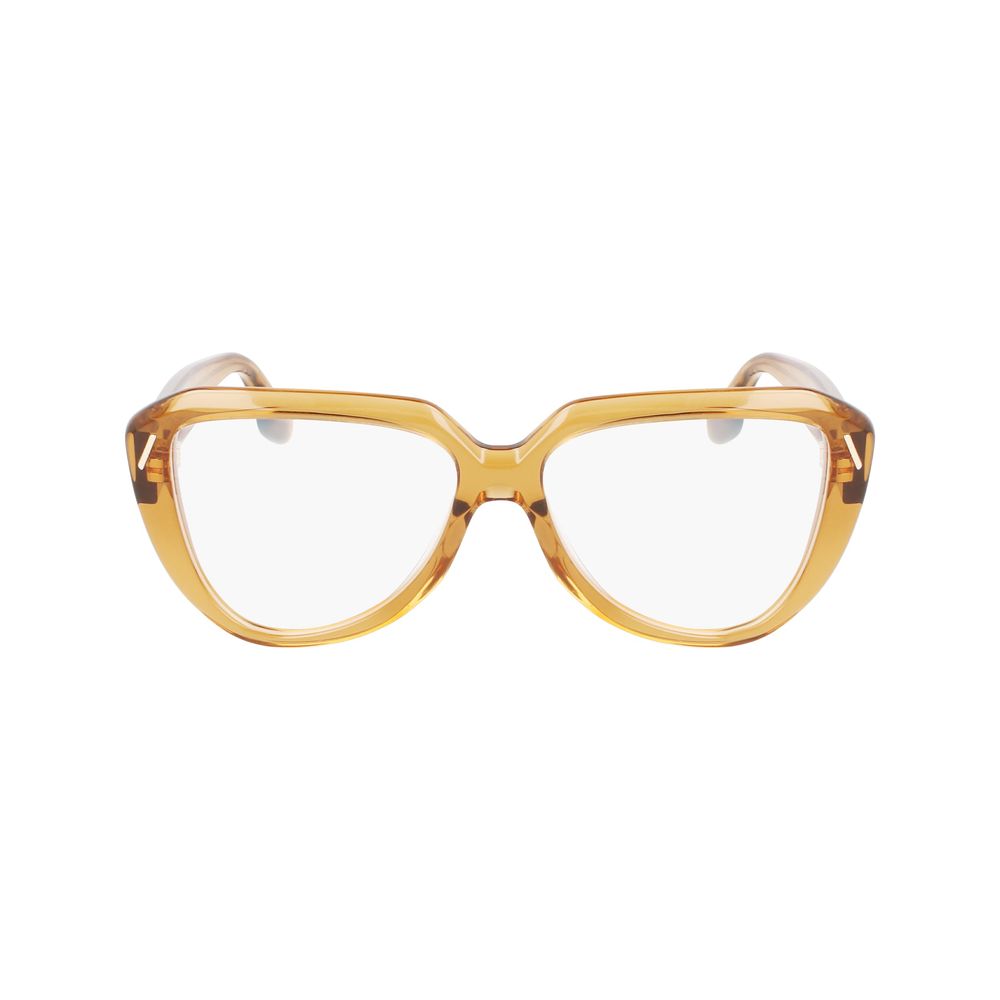 Victoria Beckham Brown Acetate Glasses (Frames) Victoria Beckham