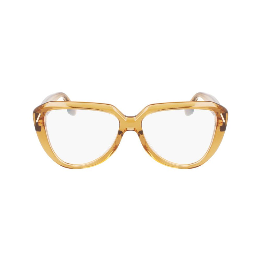 Victoria Beckham Brown Acetate Glasses (Frames) Victoria Beckham