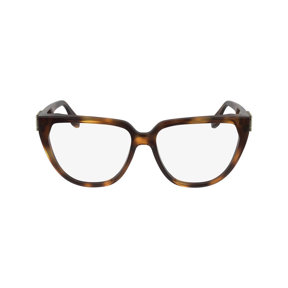 Victoria Beckham Brown Acetate Glasses (Frames) Victoria Beckham