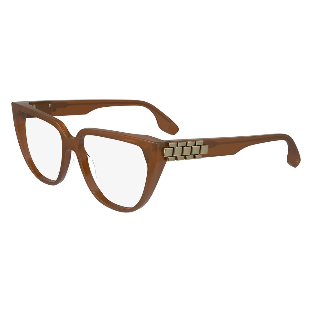 Victoria Beckham Brown Acetate Glasses (Frames) Victoria Beckham