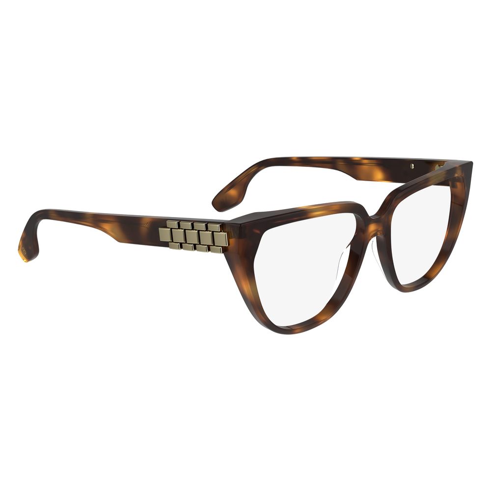 Victoria Beckham Brown Acetate Glasses (Frames) Victoria Beckham