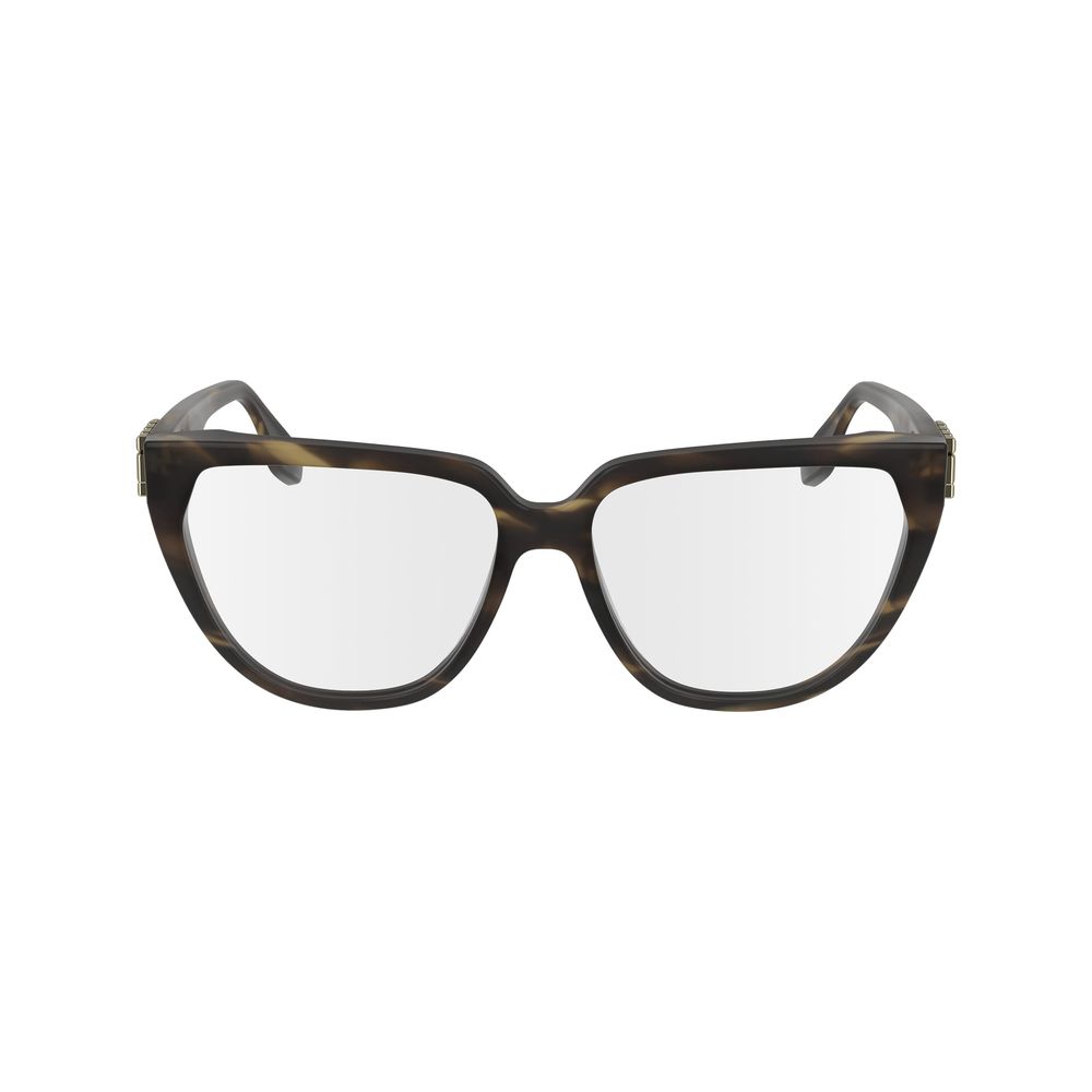 Victoria Beckham Brown Acetate Glasses (Frames) Victoria Beckham